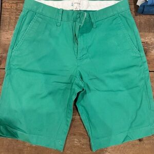 Crewcuts Men's Vibrant Green Flat Front Shorts